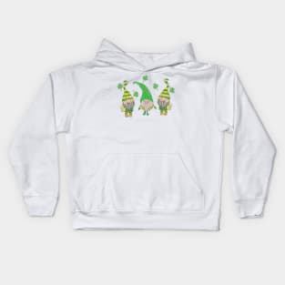 St Patrick's Gnomes Kids Hoodie